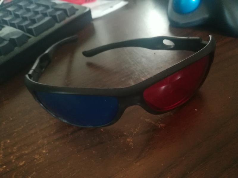 Some 3D glasses I bought from Amazon